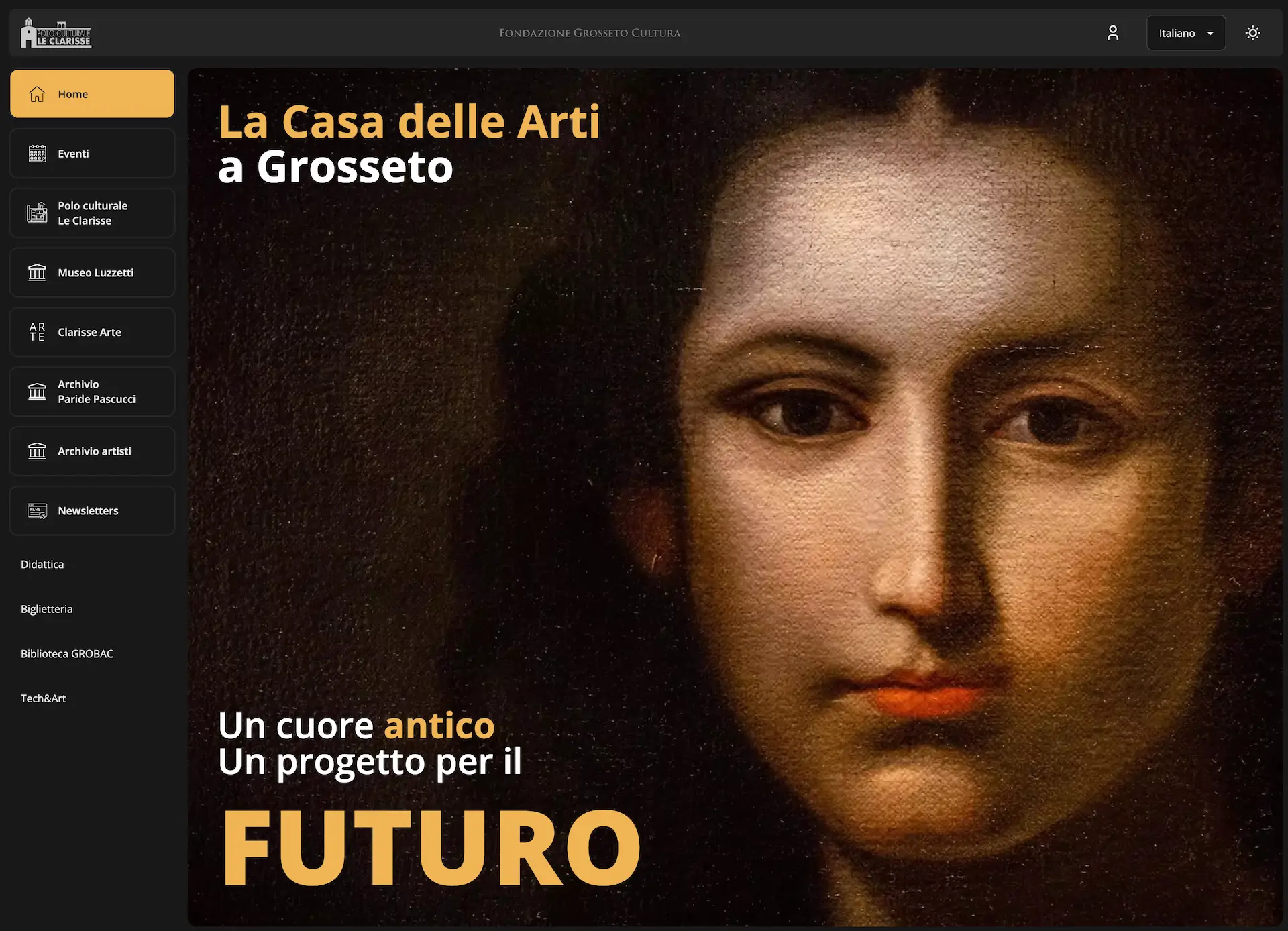 Sito Web Clarisse Grosseto